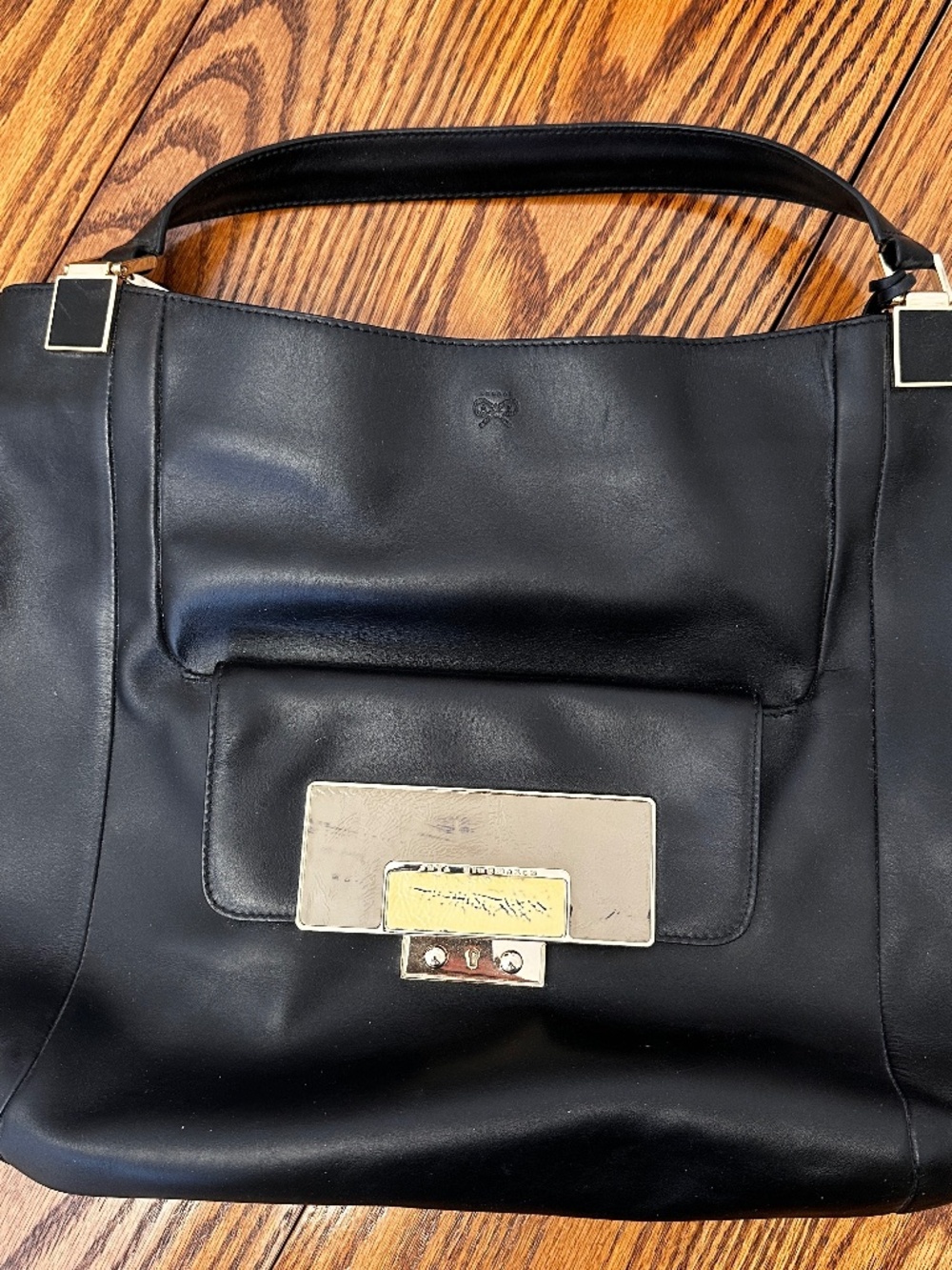 Anya Hindmarch Leather Tote Bag with dustcover